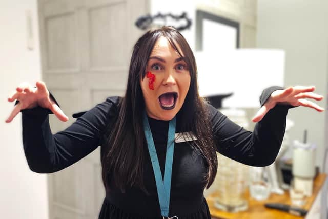 Halloween Fun at Elm Bank Care Home in Kettering.