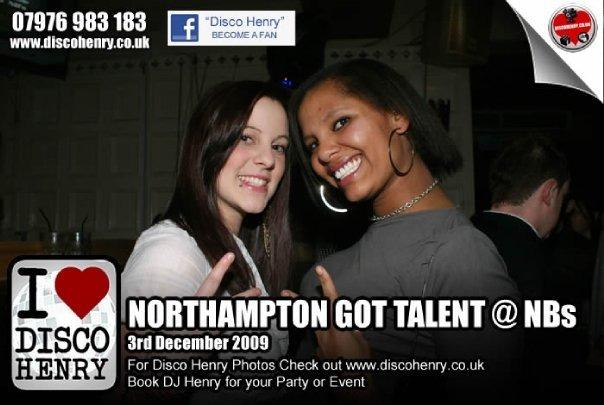 Nostalgic pictures from a night out at NB's in December 2009