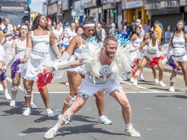 An explosion of joyous colour took over Northampton during the carnival on Saturday June 14.