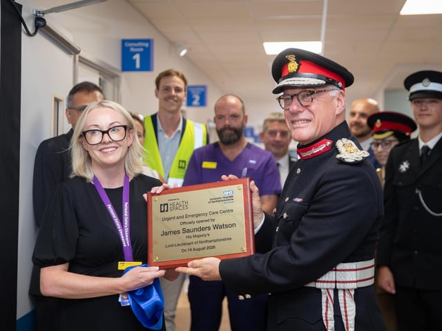 The new £15.75 million Urgent Treatment Centre has been completed at Northampton General Hospital