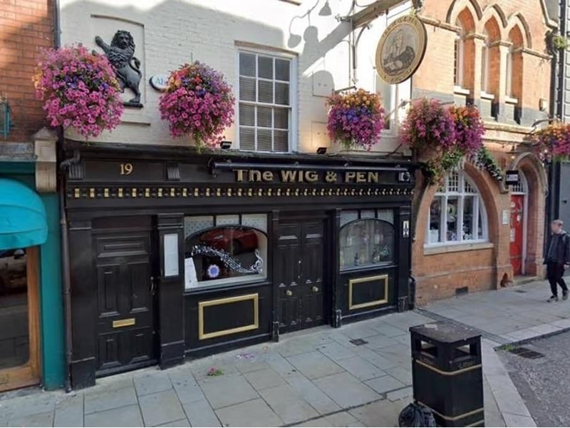A traditional pub located in the town centre, the Wig and Pen will be screening the match following an afternoon of music from rock supergroup Submachine.