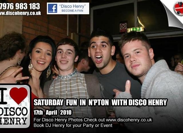 Nostalgic pictures from a night out at NB's