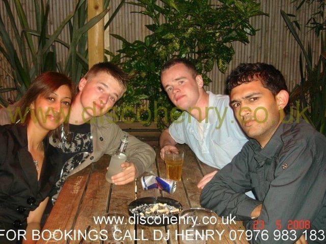 Nostalgic pictures from a Friday night out at NB's