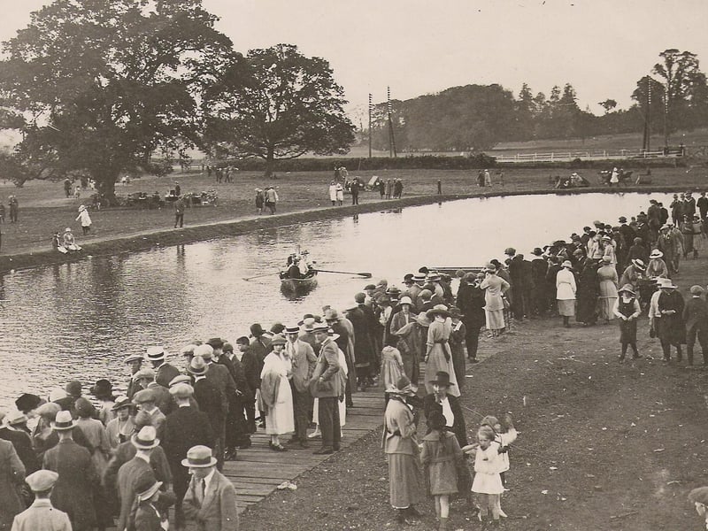 A regatta at Wicksteed Park
