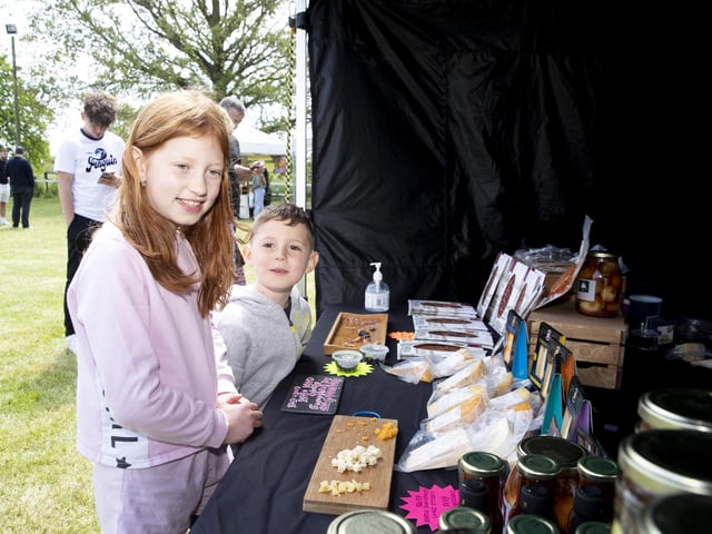 The exhibitors attended the festival on the Playing Fields at Kislingbury on Monday, May 29, from 10am to 6pm.
