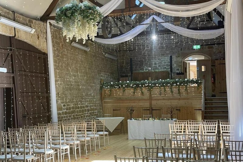 The Barns at Hunsbury Hill is a beautifully unique wedding venue set in 13 acres of land overlooking the picturesque Nene Valley. This former working farm dates back to 1776 and consists of a farmhouse, two barns and several outbuildings. It is perfect for couples who want a charming, rustic chic vibe for their wedding.