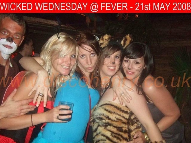 Nostalgic pictures from a Wednesday night out at Fever