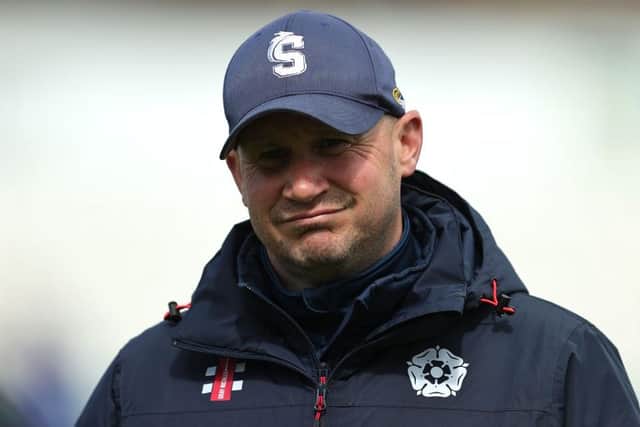 Northants head coach John Sadler