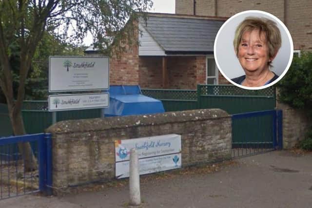 Councillor Fiona Baker,  WNC cabinet member for children, families, education and skills, has issued an updated statement about the closure of Southfield Primary Academy. Photos: Google Maps & WNC.