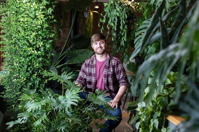 The rare plant shop opened in mid-April in George Row.