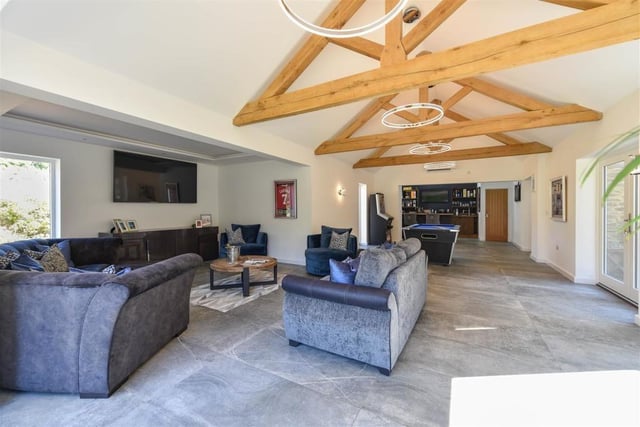 This seven bedroom home that is modern throughout, but maintains traditional features is on the market for a guide price of £2 million.