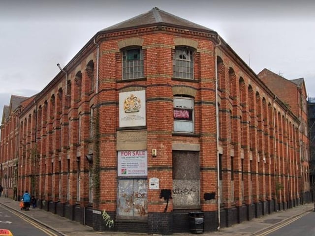 The former shoe-making factory has been an eyesore in the town centre for years. However, construction work has started to convert the building into flats, so it shouldn't be blot on the landscape for too much longer.