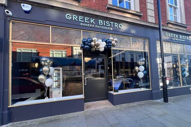 The Greek Bistro has opened its doors at the former Coleman's shop in St Giles Street