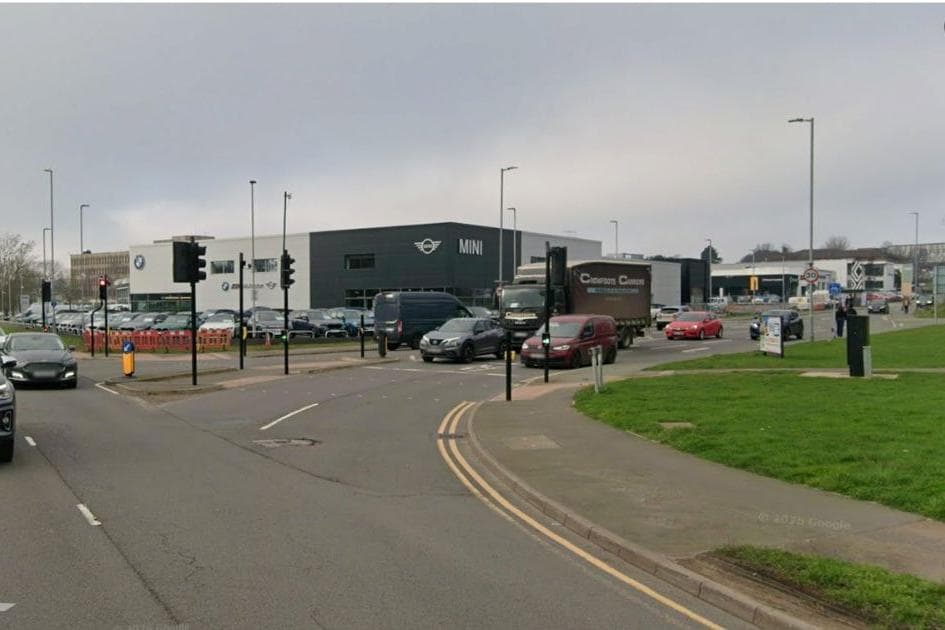 Police called after large cow spotted roaming around busy Northampton road ...