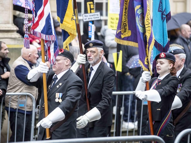 Remembrance Day 2023, Northampton. (Pictures: Kirsty Edmonds)