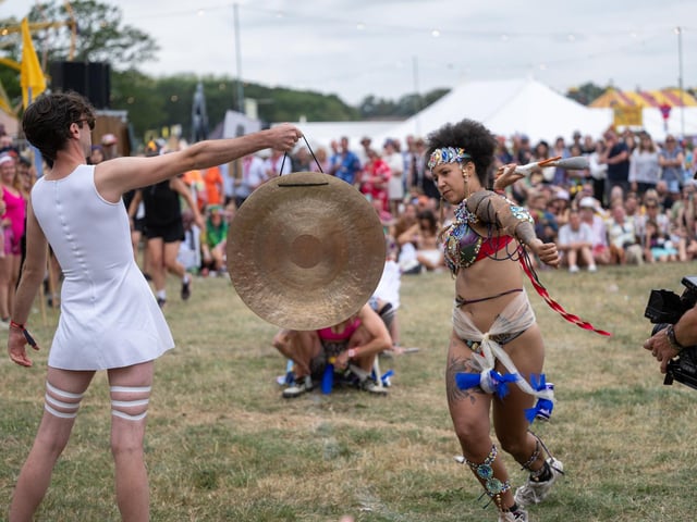 The Shambolympics returned to the Shambala Festival with teams competing across the weekend.