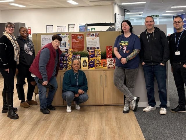 Generous residents support Northamptonshire Easter egg appeal 2026 /Jeanette Walsh