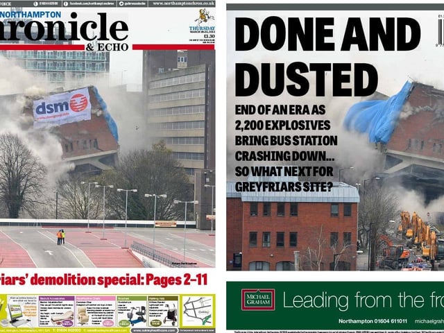 A historical edition of the Chron in March 2015