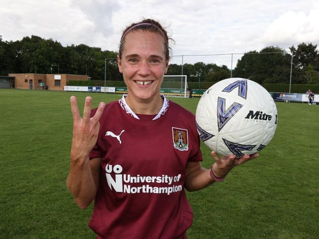 Bell added another three goals to her impressive tally