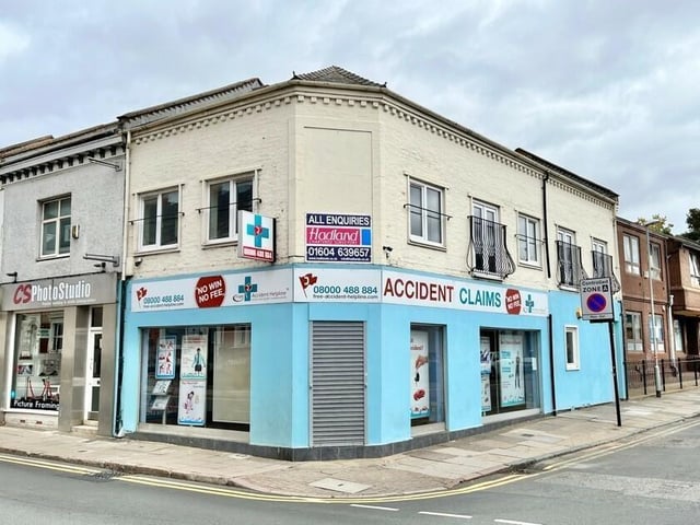 This corner unit in York Road is on the rental market for £1,250 per month.