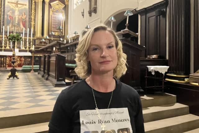 Cheri Curran, the mother of Louis-Ryan Menezes who was fatally stabbed in Northampton in 2018.
Credit: Nadia Lincoln LDRS