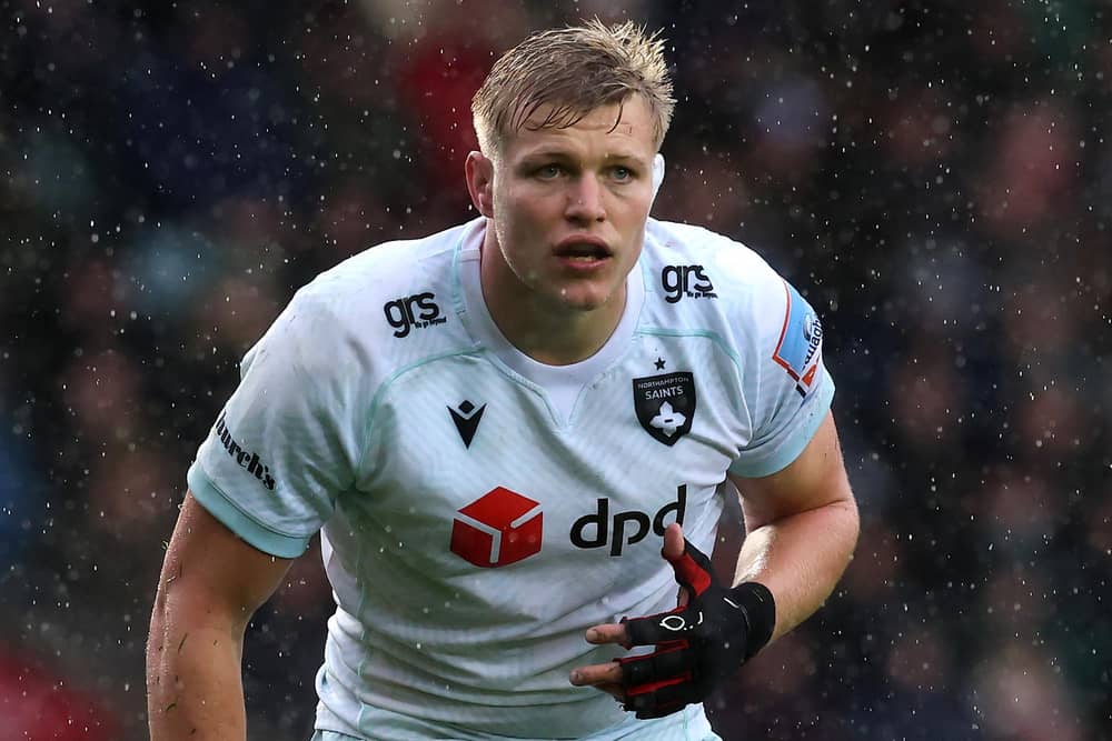 Tom Pearson returned from injury in Saints' defeat at Leicester Tigers on Saturday (photo by David Rogers/Getty Images)