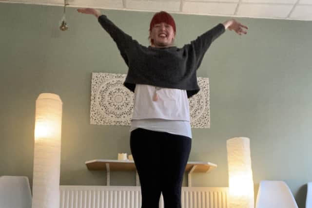 Johannah Moore, the founder and owner of The Breathe In Space.