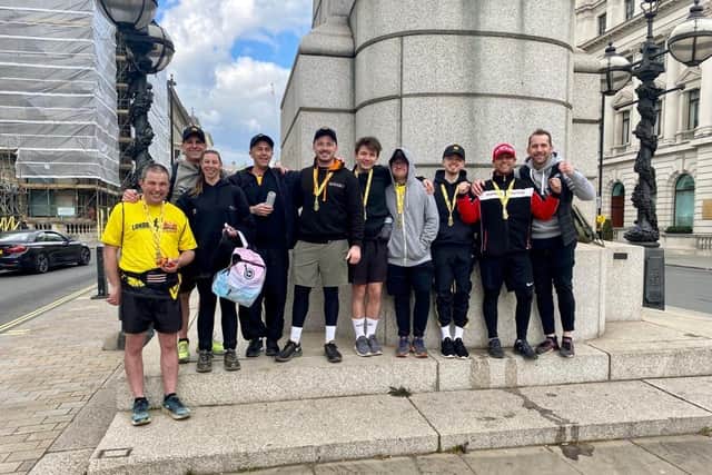 12 people from The Cube Disability completed the half marathon.