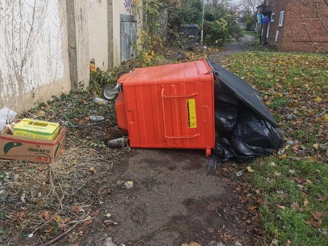 Pictures taken on Tuesday morning (December 3)
