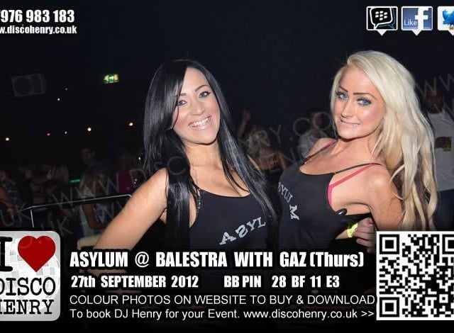Nostalgic pictures from a 2012 night out at Balestra