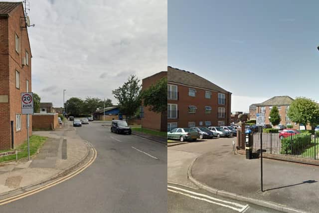 The closure orders are in place in Pendle Road and Latymer Court.
