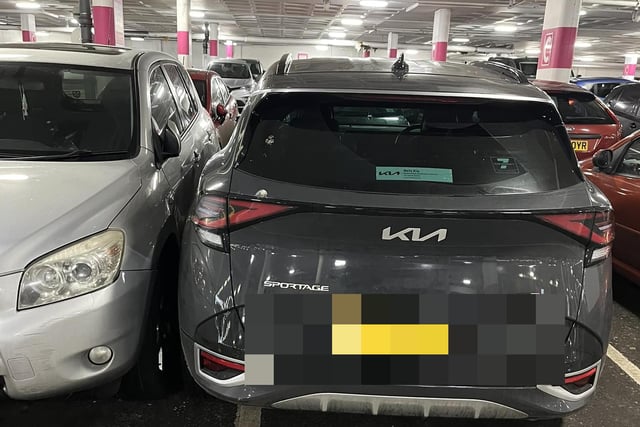 'That really is atrocious parking'
