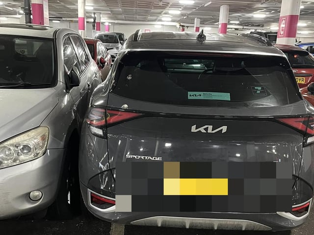 'That really is atrocious parking'