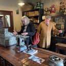 Residents were consistently intrigued throughout their visit. 