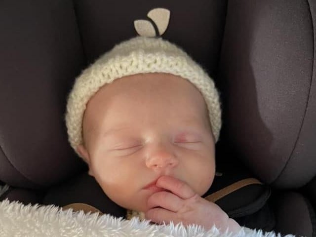 Isla Mary Laura born at 10.26pm on November 19 at Northampton General Hospital, weighing 6lbs 15oz.