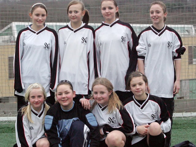 Girls Football Tournament at The Academy, Wellingborough Road, Northampton NSG Northampton School for Girls Team Pic