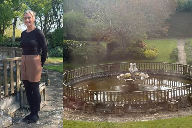Kelly Barrow will take on a half marathon to raise money to refurbish the pond at Nazareth House.
