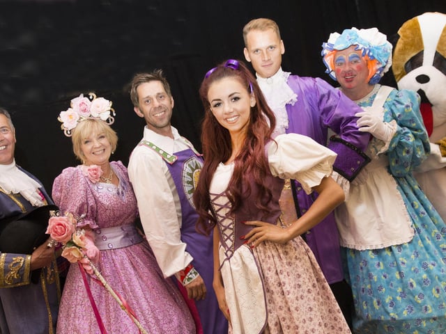 The Deco Theatre launch of the 2015 Panto. Former Coronation Street star Nicholas Cochrane, who starred as Andy McDonald, headed up the cast for 'Beauty And The Beast', this year's Panto at the Deco