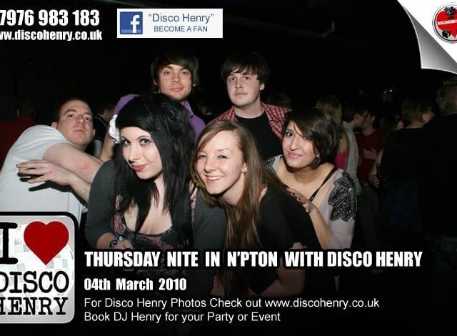 Nostalgic pictures from a night out at Roadmender