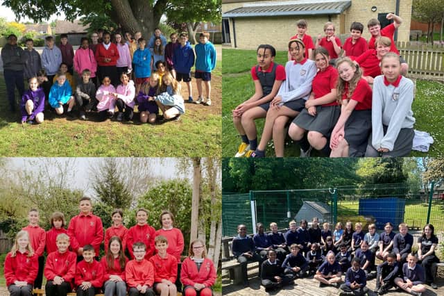 Some of the many children leaving primary schools this July across Northampton.