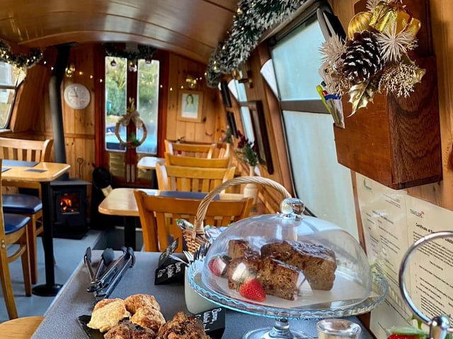 The cafe is open for four days a week, Thursday through Sunday, between 9am and 2pm.