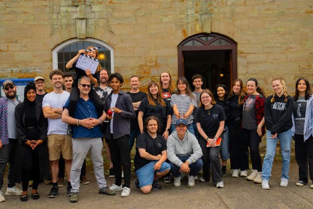 The production of ‘Mr Apple’ took place in June and was filmed over six days in Long Buckby, which saw people from different communities brought together.