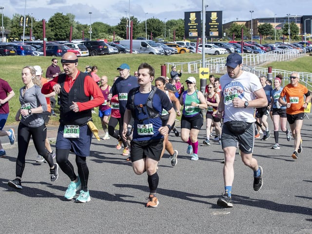 Runners taking part in the 2022 event.