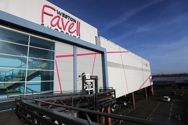 The incident happened outside Weston Favell Shopping Centre.