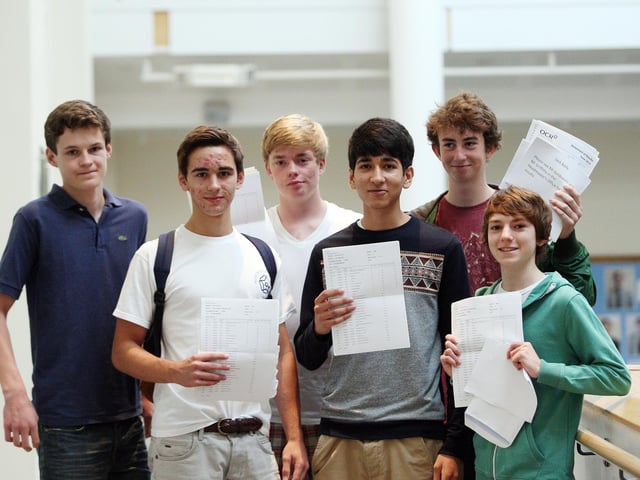 2013 - GCSE results Northampton School For Boys. names: Harry Salt, Will Evans, Elliot Wilde, Jack Kelly, Indi Marriott, Andrew Hetherington.
