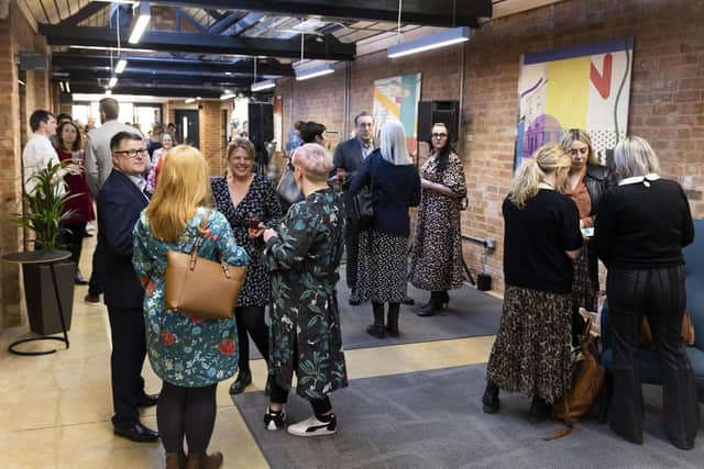The launch event celebrated the positive impact Vulcan Works is going to have on Northampton and its businesses. Photo: James Robinson.