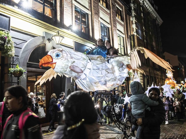 Celebrations for the festival of lights included a parade and entertainment in Northampton town centre on Saturday (November 4).