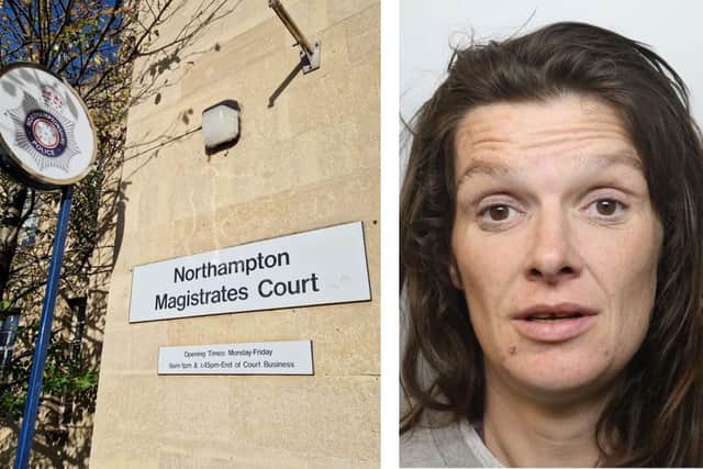 Chloe Molloy appeared at Northampton Magistrates' Court.