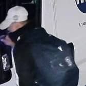 Police believe this man may have information about theft attempted burglary