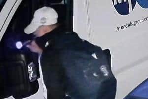 Police believe this man may have information about theft attempted burglary